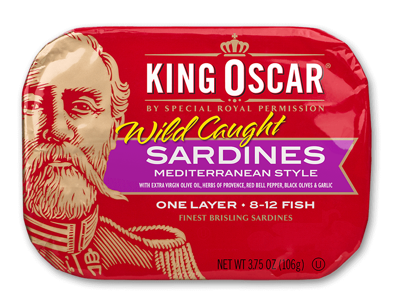king oscar brisling sardines mediterranean style