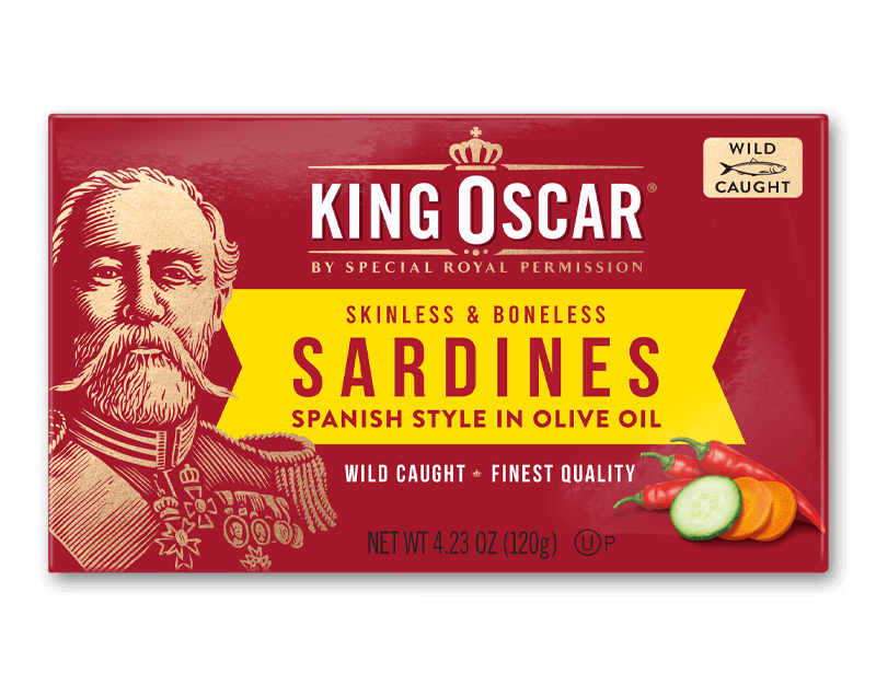 skinless and boneless sardines spanish style in olive oil