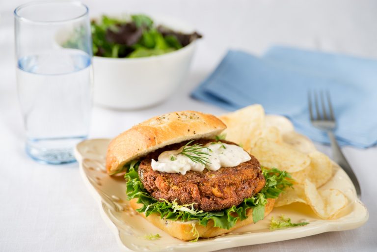 mackerel fish burger