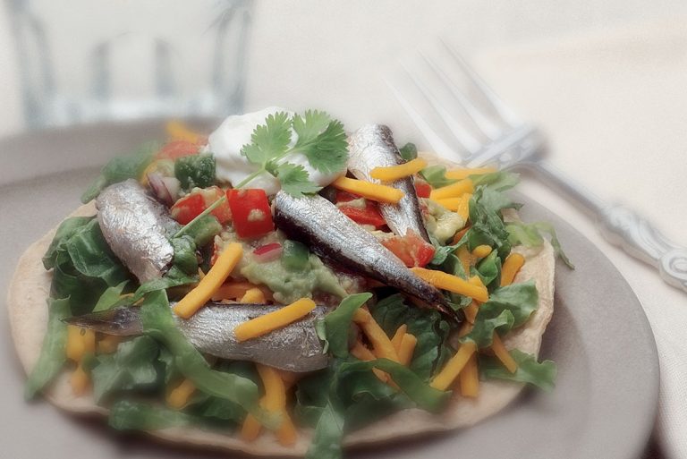 sardine tostada