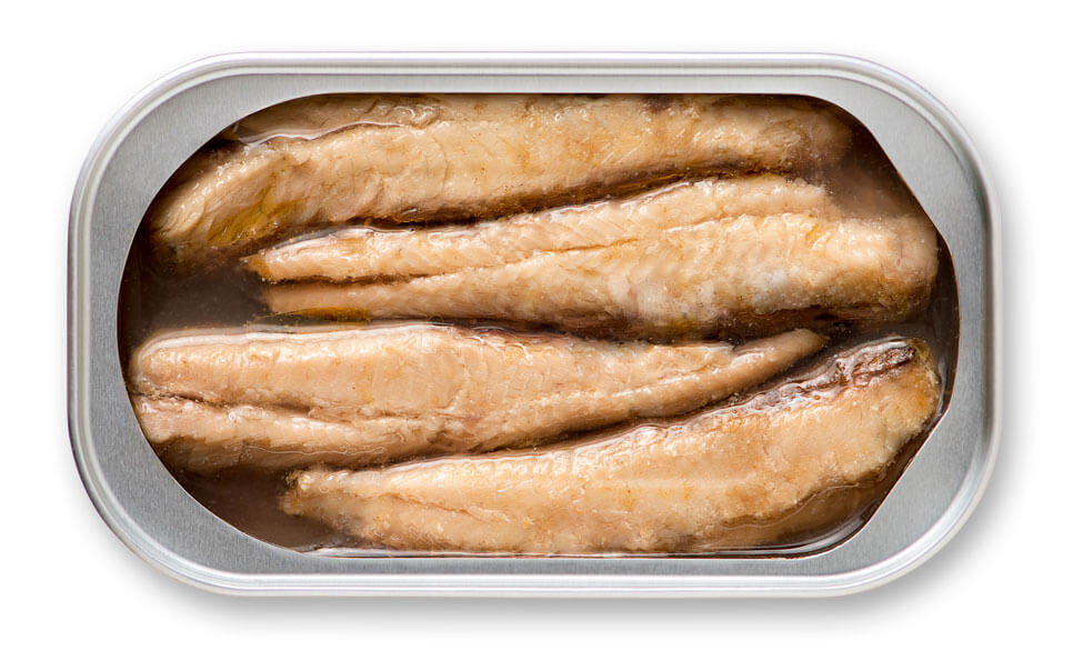 Skinless & Boneless Sardines in Water open can