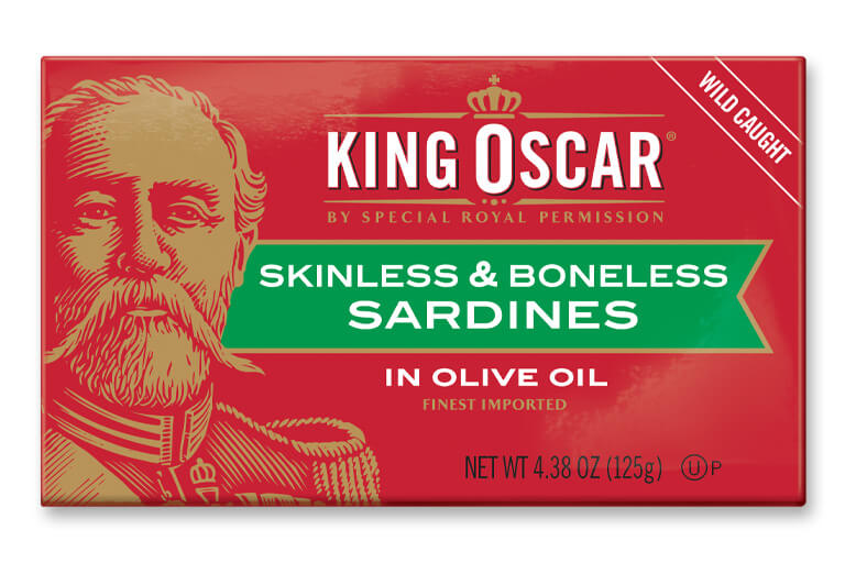 Skinless & Boneless Sardines in Olive Oil