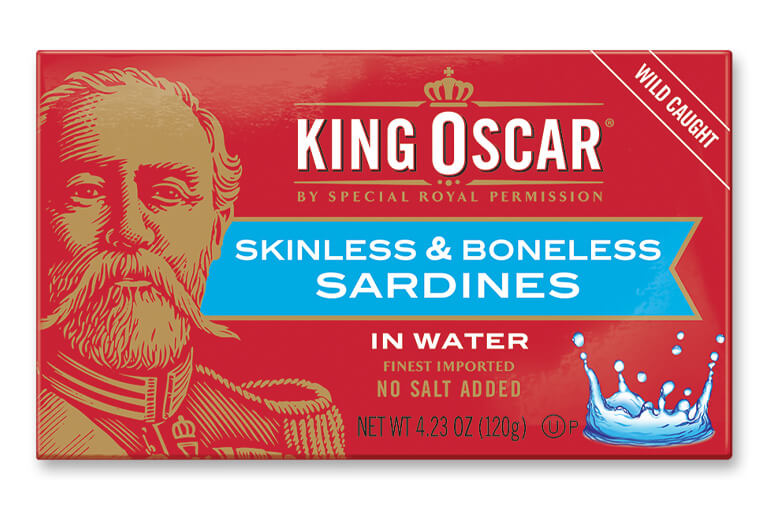 Skinless & Boneless Sardines in Water