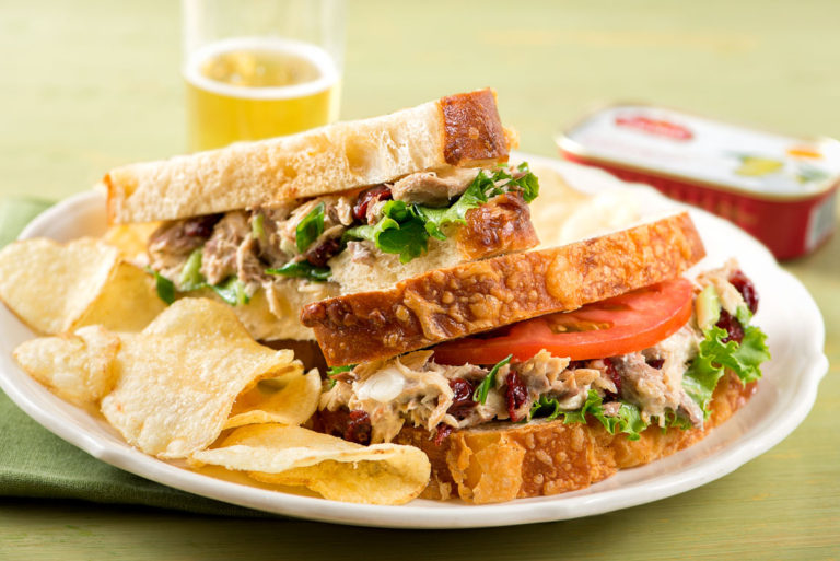 Tuna Style Mackerel Salad Sandwich