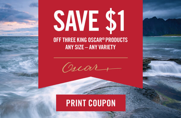 king oscar coupon