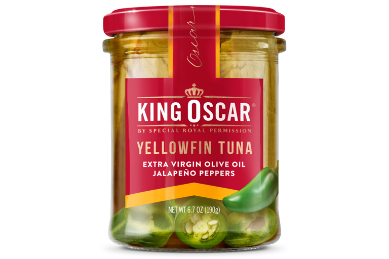 Yellowfin Tuna in Extra Virgin Olive Oil with Jalapeño Peppers