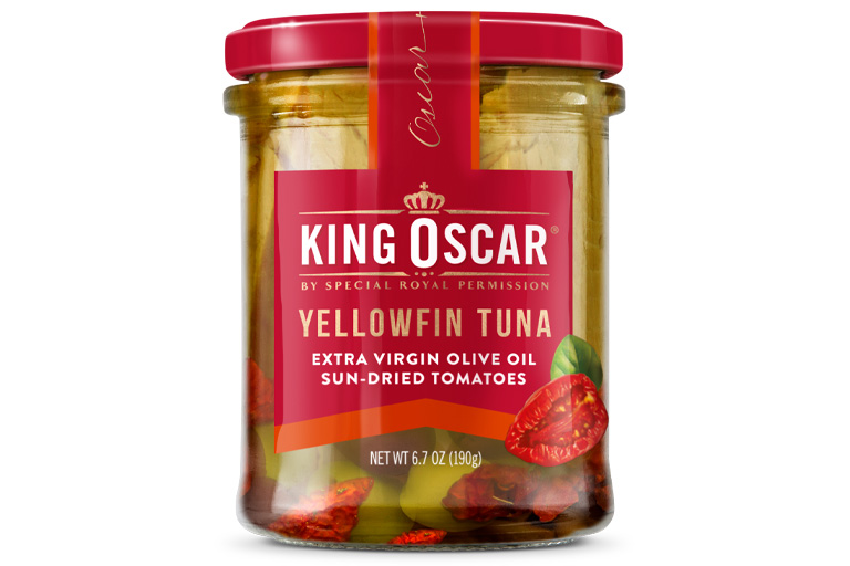 Yellowfin Tuna in Extra Virgin Olive Oil with Sun-Dried Tomatoes