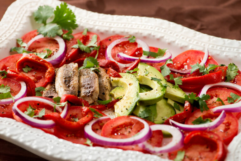 Mexican Salad with Sardines