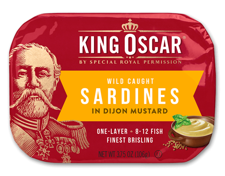 brisling sardines in dijon mustard