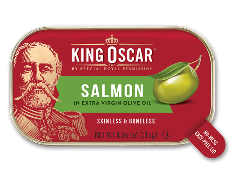 king oscar atlantic salmon in extra virgin olive oil