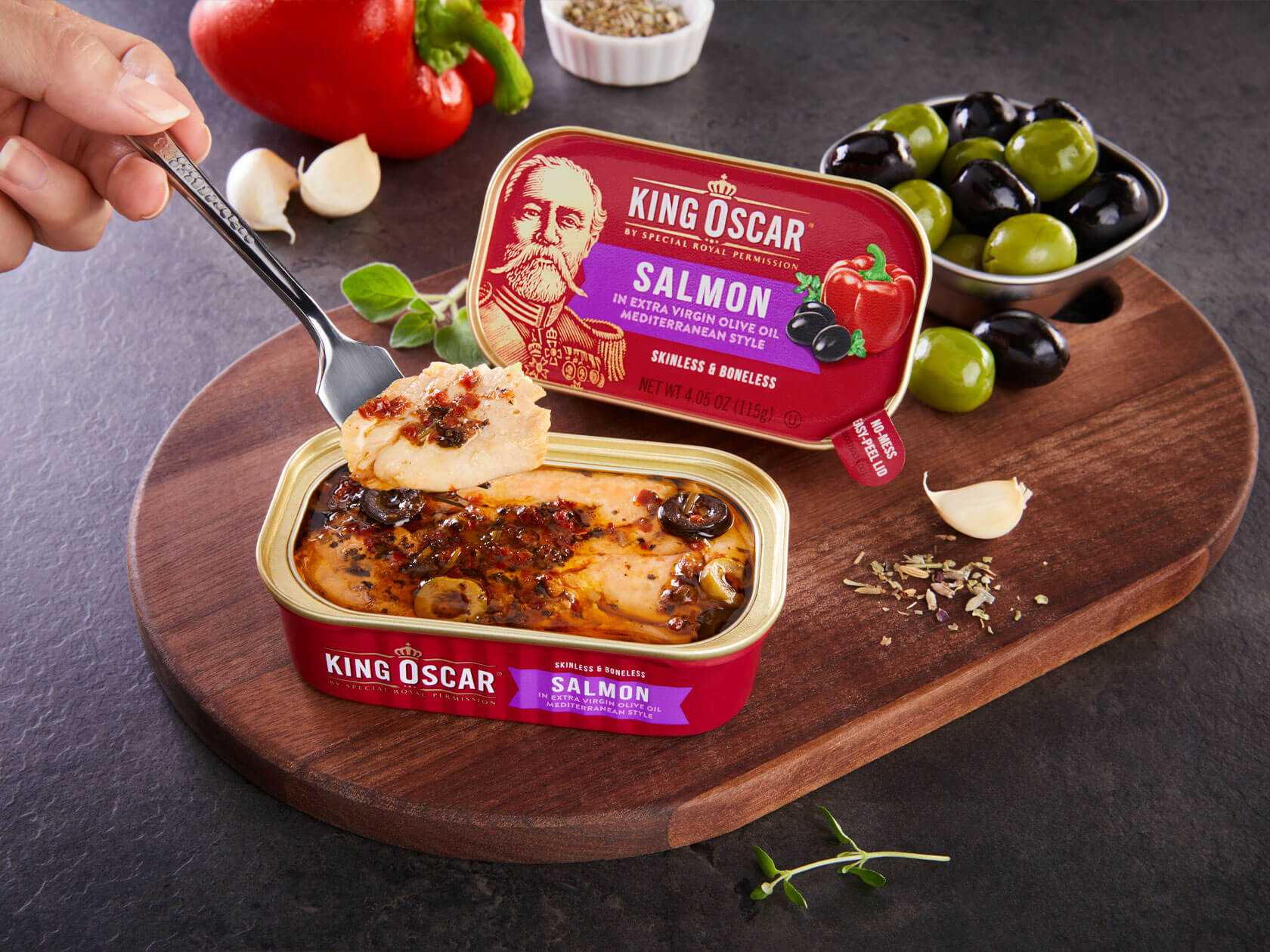 Skinless & Boneless Atlantic Salmon | King Oscar