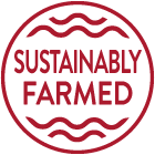 sustainably farmed